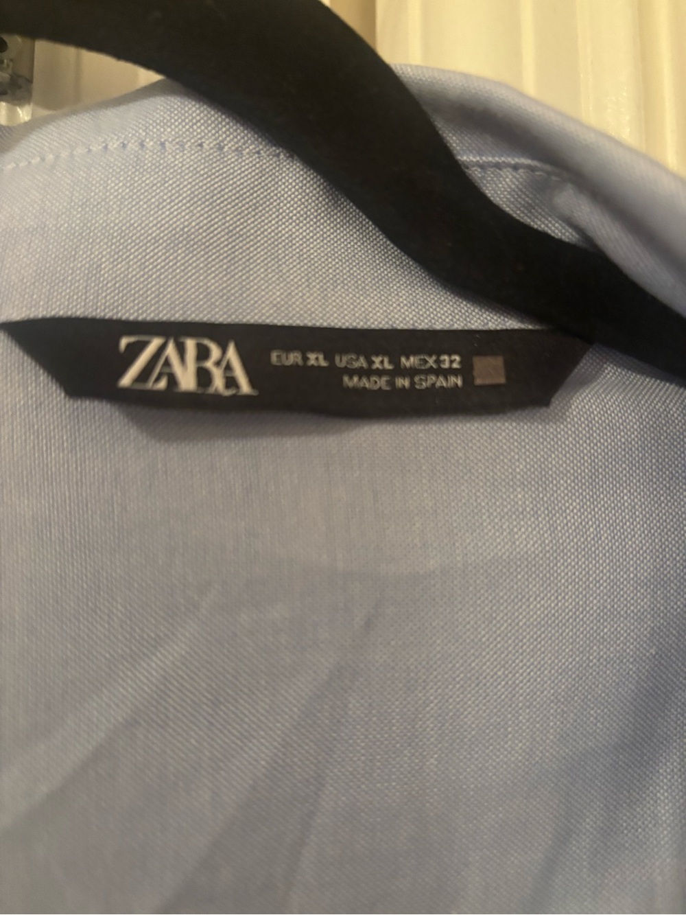 Zara Light Blue Woman’s Dress Shirt - Classic Collar